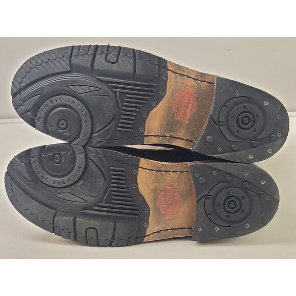 Harley Davidson Salley 11-inch Brown Leather Motorcycle Boots Women's Sz 8.5 - Picture 9 of 11